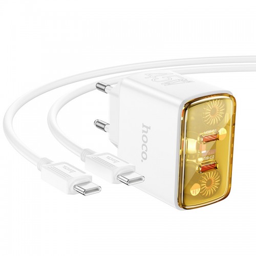 МЗП Hoco CS43A Smart PD45W (2C) + Type-C to Type-C
