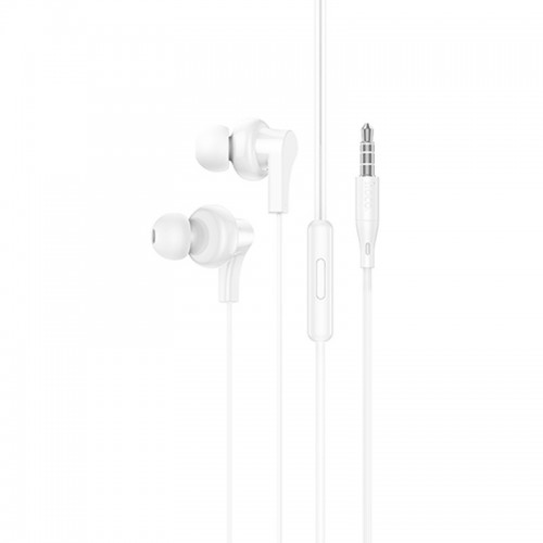 Стерео Наушники Hoco M114 Jia universal (3.5mm/1.2m)