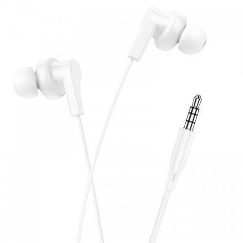 Стерео Наушники Hoco M114 Jia universal (3.5mm/1.2m)