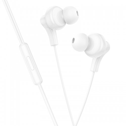 Стерео Наушники Hoco M114 Jia universal (3.5mm/1.2m)