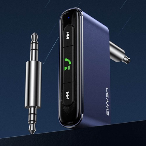 Bluetooth ресивер Usams US-SJ519 3.5DC Mini Car Wireless Audio Receiver BT5.0
