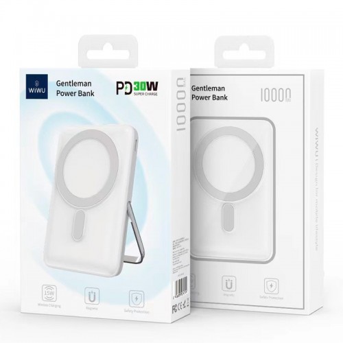 Power Bank WIWU Wi-P011 10000 mAh White