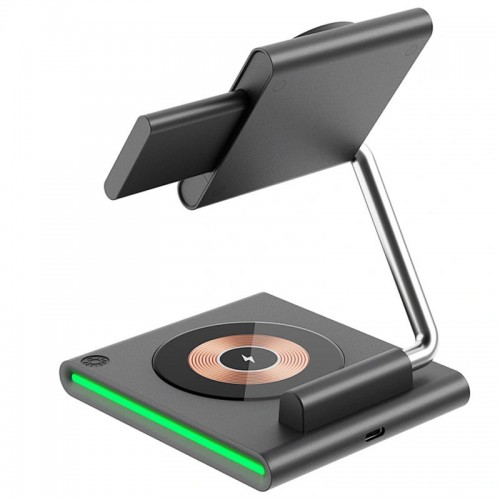 БЗУ WIWU Wi-W023 3 in 1 wireless charger Grey