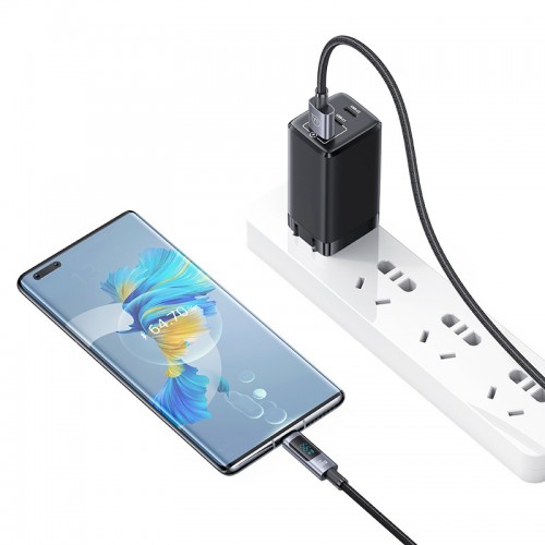 Дата кабель USAMS US-SJ673 USB to Type-C 6A Sufeng Series (1.2m)