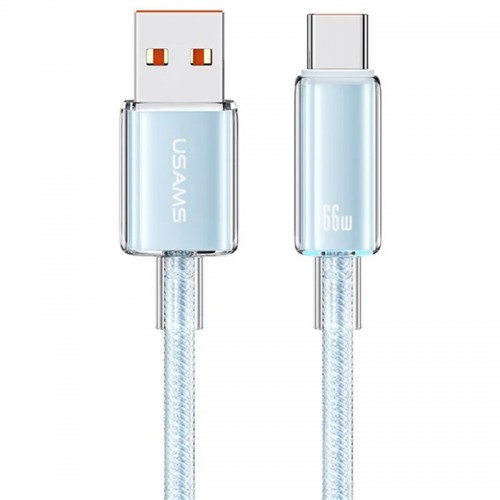 Дата кабель USAMS US-SJ658 USB to Type-C 6A Cloud Series (1.2m)
