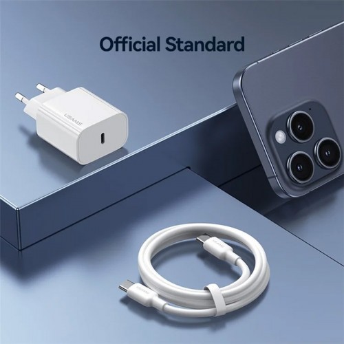 СЗУ Usams US-OYXLTZ01 CC226 PD20W + SJ711 60W Type-C to Type-C Yi Series