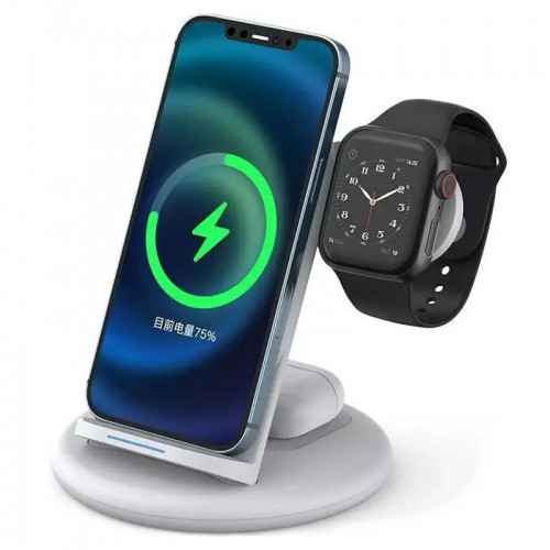 БЗУ WIWU Power Air 3 in 1 wireless charger White