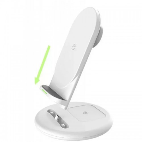 БЗУ WIWU Power Air 3 in 1 wireless charger White