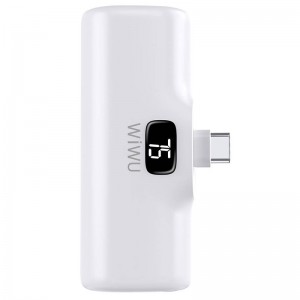 Power Bank WIWU Wi-P017-C Type-C 5000 mAh White