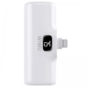 Power Bank WIWU Wi-P017-L Lightning 5000 mAh White