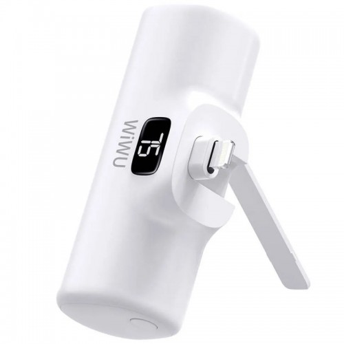 Power Bank WIWU Wi-P017-L Lightning 5000 mAh White