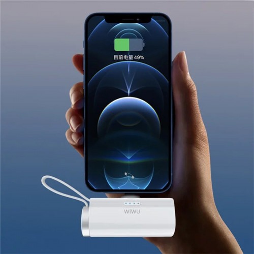 Power Bank WIWU W026 Type-C 15W 5000 mAh White
