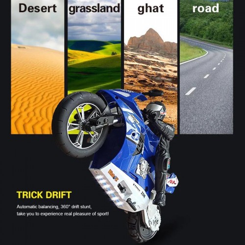 Мотоцикл на радіокеруванні Motorcycle Stunt Drift six-axis Gyroscope