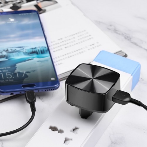 МЗП Hoco C70A QC3.0 (1USB/3A) + Type-C