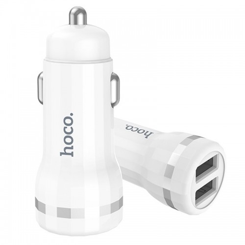 АЗУ Hoco Z27 Staunch (2USB 2.4A) (+кабель Lighthing)