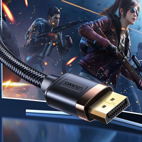 Дата кабель Usams US-SJ531 U74 4K HD DP To DP Cable (2m)