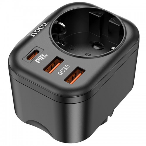 СЗУ Hoco NS3 Multifunctional PD20W (2USB/1Type-C/1xSocket)