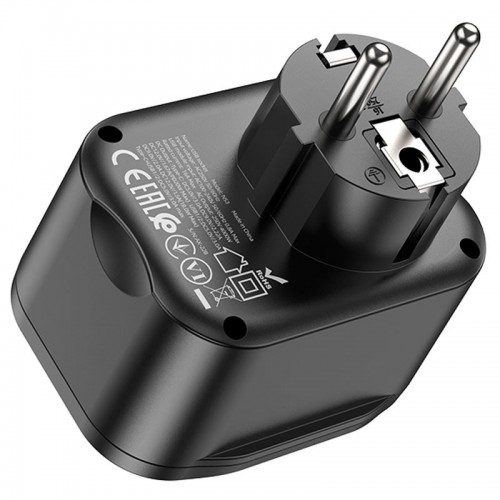 СЗУ Hoco NS3 Multifunctional PD20W (2USB/1Type-C/1xSocket)
