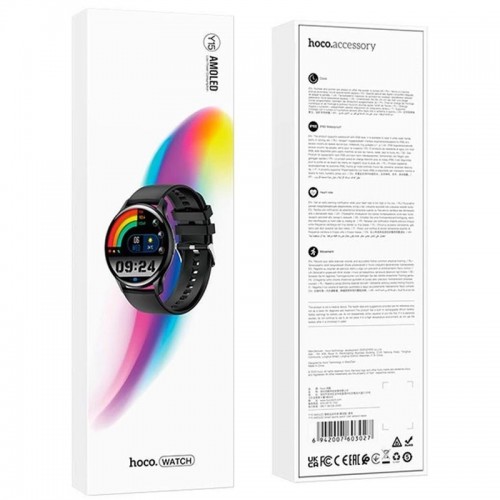 Смарт-часы Hoco Smart Watch Y15 Amoled Black