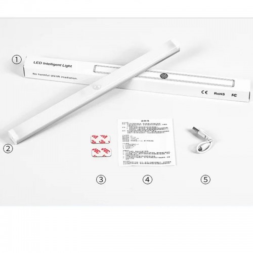 Сенсорный светильник LED с датчиком движения MZ-CT-902 (520*22.8*18.6mm)