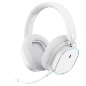Накладные беспроводные наушники Baseus AeQur GH02 Gaming (A00050800) White
