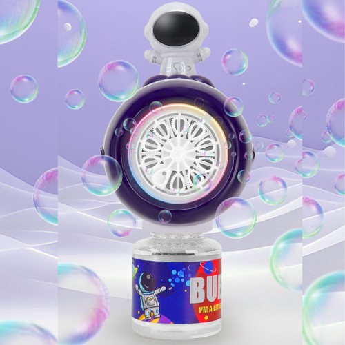 Пістолет з мильними бульбашками Astronaut Bubble Gun Music+50ml bottle (4хАА не входят в комплект)