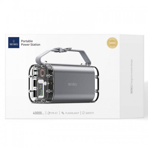 Power Station WIWU Wi-P003 40000 mAh Grey