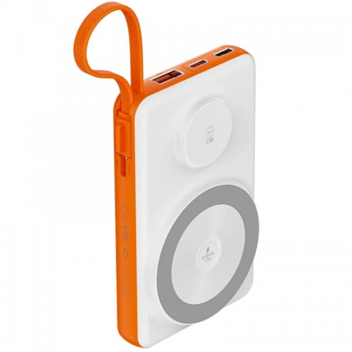 Power Bank WIWU Wi-P007 2 in 1 з БЗП 10000 mAh White