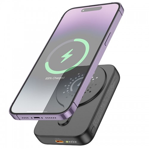 Power Bank Hoco J117 Esteem PD20W с БЗУ 5000 mAh Black