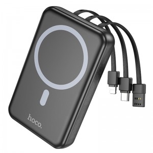 Power Bank Hoco DB59 Guardian 22.5W+PD20W с БЗУ 10000 mAh Black