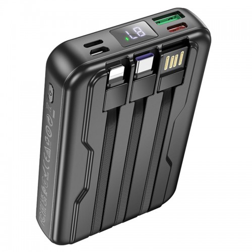 Power Bank Hoco DB59 Guardian 22.5W+PD20W с БЗУ 10000 mAh Black