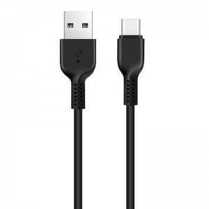 Дата кабель Hoco X13 USB to Type-C (1m) Black