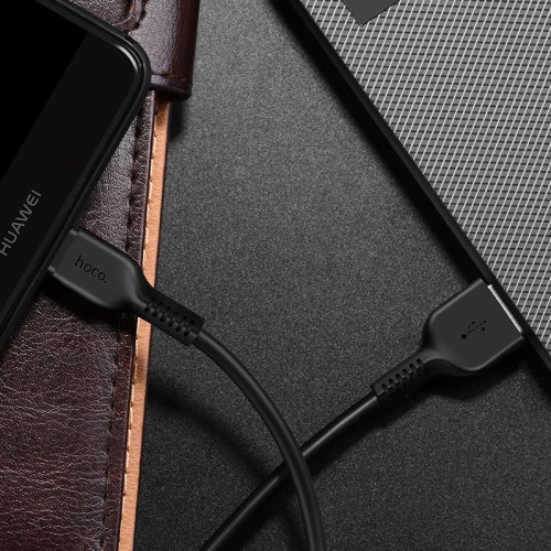 Дата кабель Hoco X13 USB to Type-C (1m) Black