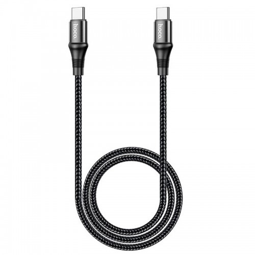 Дата кабель Hoco X50 Excellent Type-C to Type-C (1m) Black
