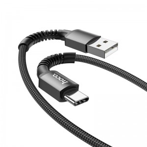 Дата кабель Hoco X71 Especial USB to Type-C (1m) Black