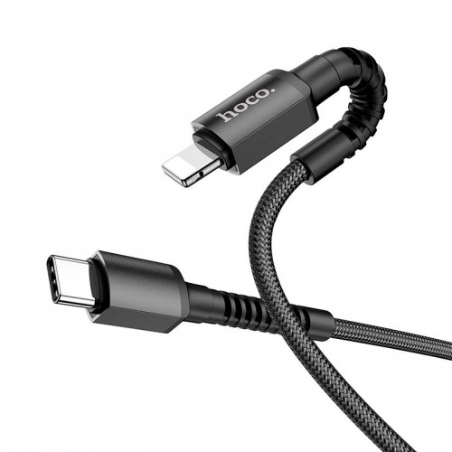 Дата кабель Hoco X71 Especial PD Type-C to Lightning (1m) Black
