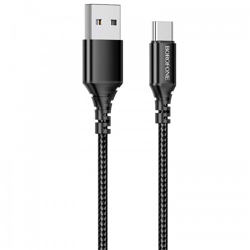 Дата кабель Borofone BX54 Ultra bright USB to Type-C (1m) Black