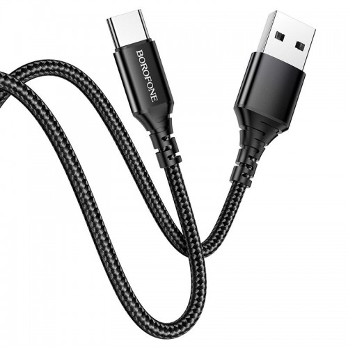 Дата кабель Borofone BX54 Ultra bright USB to Type-C (1m) Black