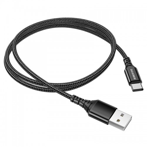 Дата кабель Borofone BX54 Ultra bright USB to Type-C (1m) Black