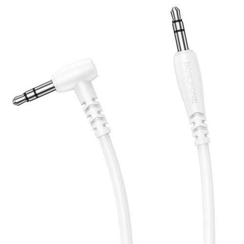 Аудио кабель Aux Borofone BL10 (1m) White