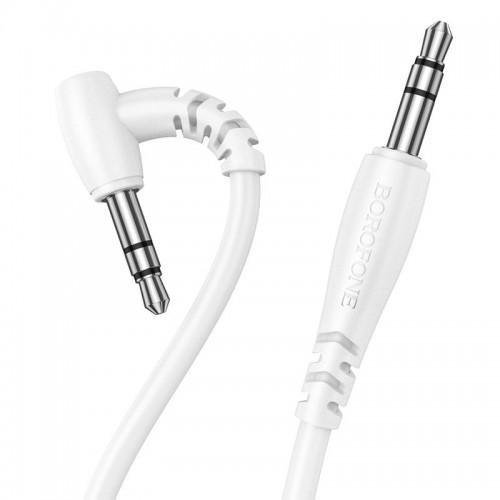 Аудио кабель Aux Borofone BL10 (1m) White