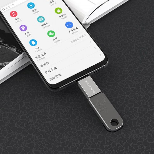 Переходник Borofone BV2 OTG to MicroUSB