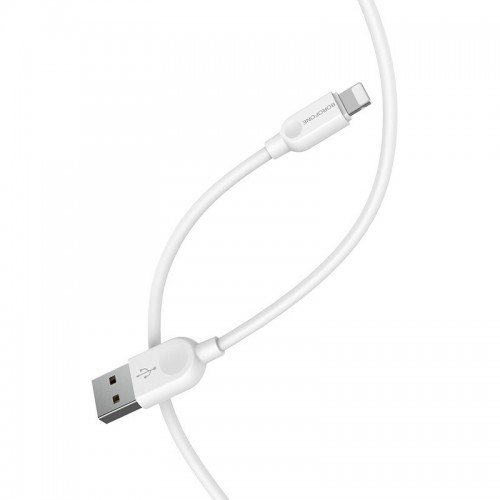 Дата кабель Borofone BX14 USB to Lightning (2m) White