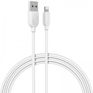 Дата кабель Borofone BX14 USB to Lightning (3m) White