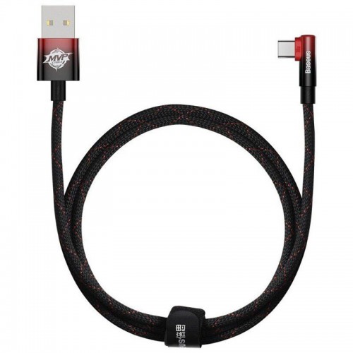 Дата кабель Baseus MVP 2 Elbow-shaped USB to Type-C 100W (1m) (CAVP000420) Black