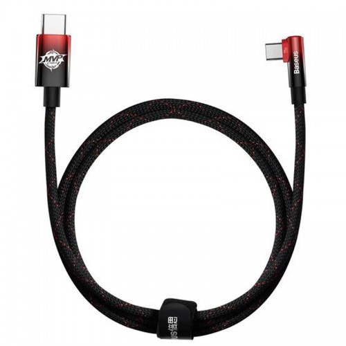Дата кабель Baseus MVP 2 Elbow-shaped Type-C to Type-C 100W (1m) (CAVP000620) Black
