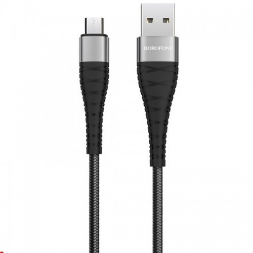 Дата кабель Borofone BX32 Munificent USB to MicroUSB (1m) Black