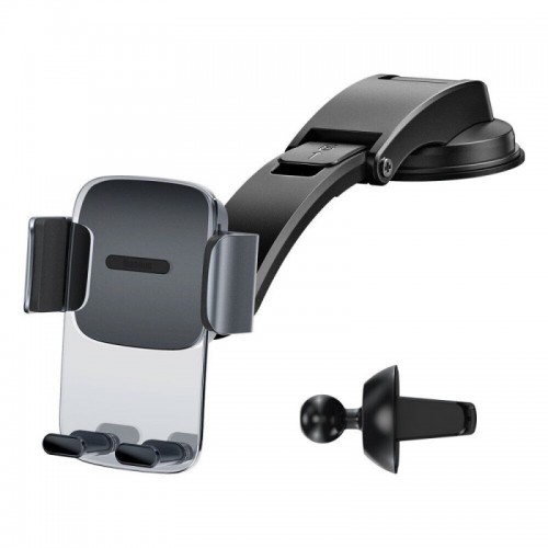Автодержатель Baseus Easy Control Clamp Car Mount Holder (A Set) (SUYK000001) Black