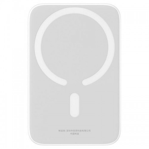 Power Bank Baseus Magnetic Mini Air 20W c БЗУ 6000 mAh (P10059002223-0) White