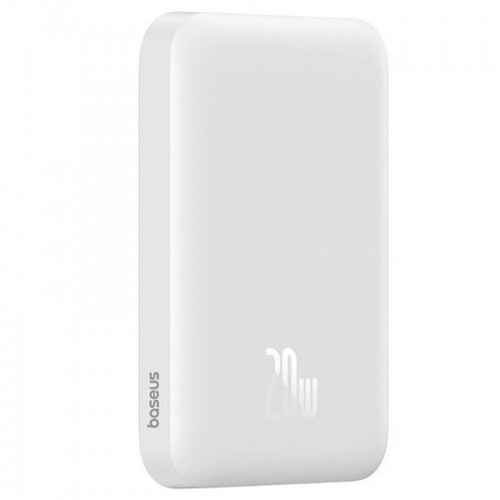 Power Bank Baseus Magnetic Mini Air 20W c БЗУ 6000 mAh (P10059002223-0) White